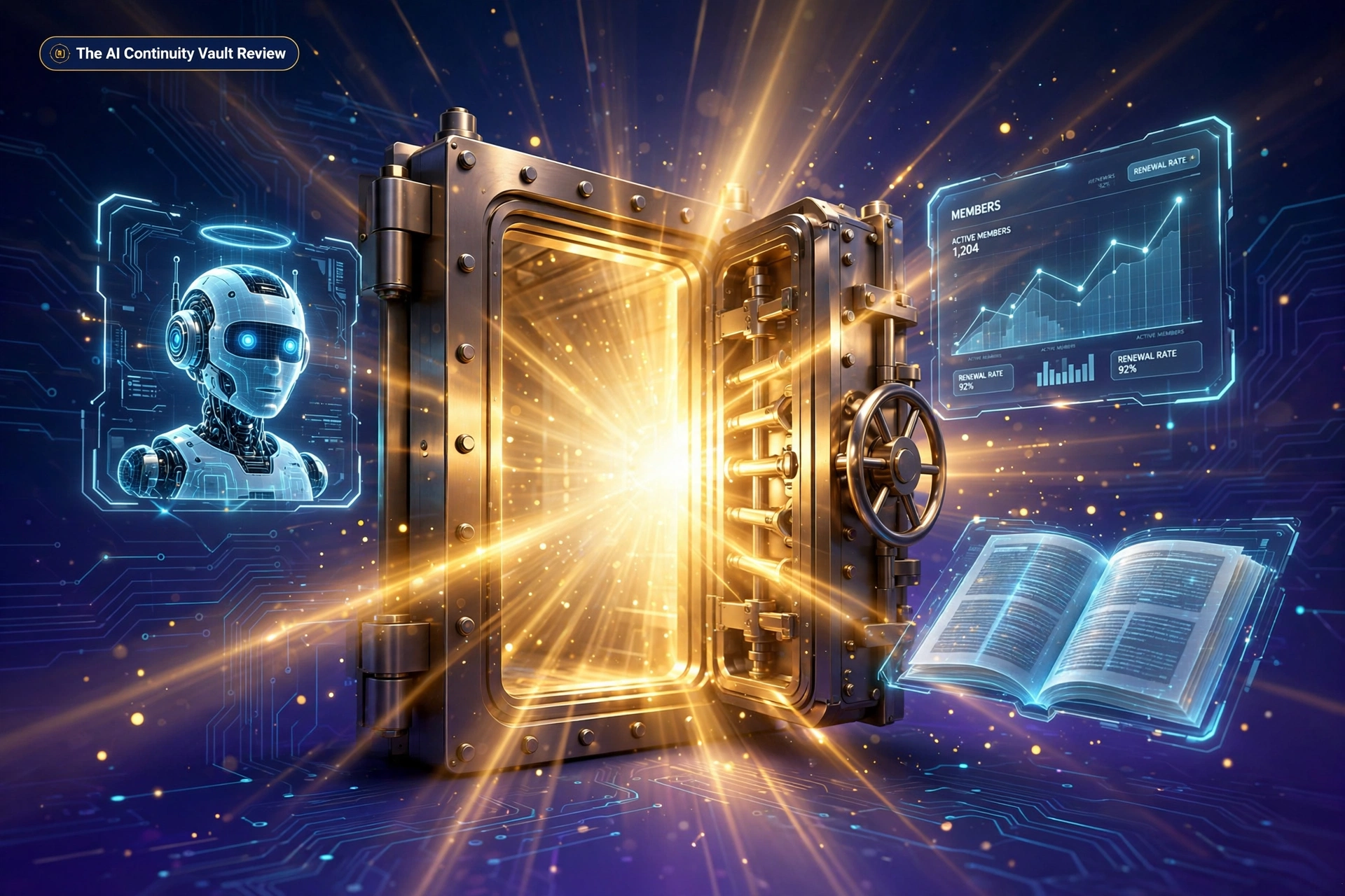 The AI Continuity Vault Review: A 63-Page PLR Playbook on AI-Powered Memberships — Worth $7.97? The AI Continuity Vault review — featured image